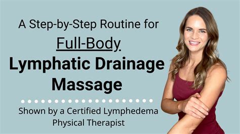 Occupational therapy and lymphatic massage